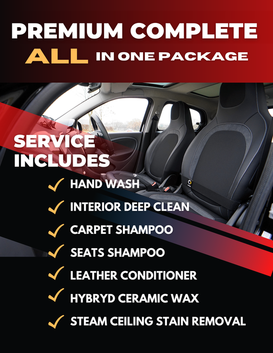 Premium Complete Detail All in One - Schedule Appointment