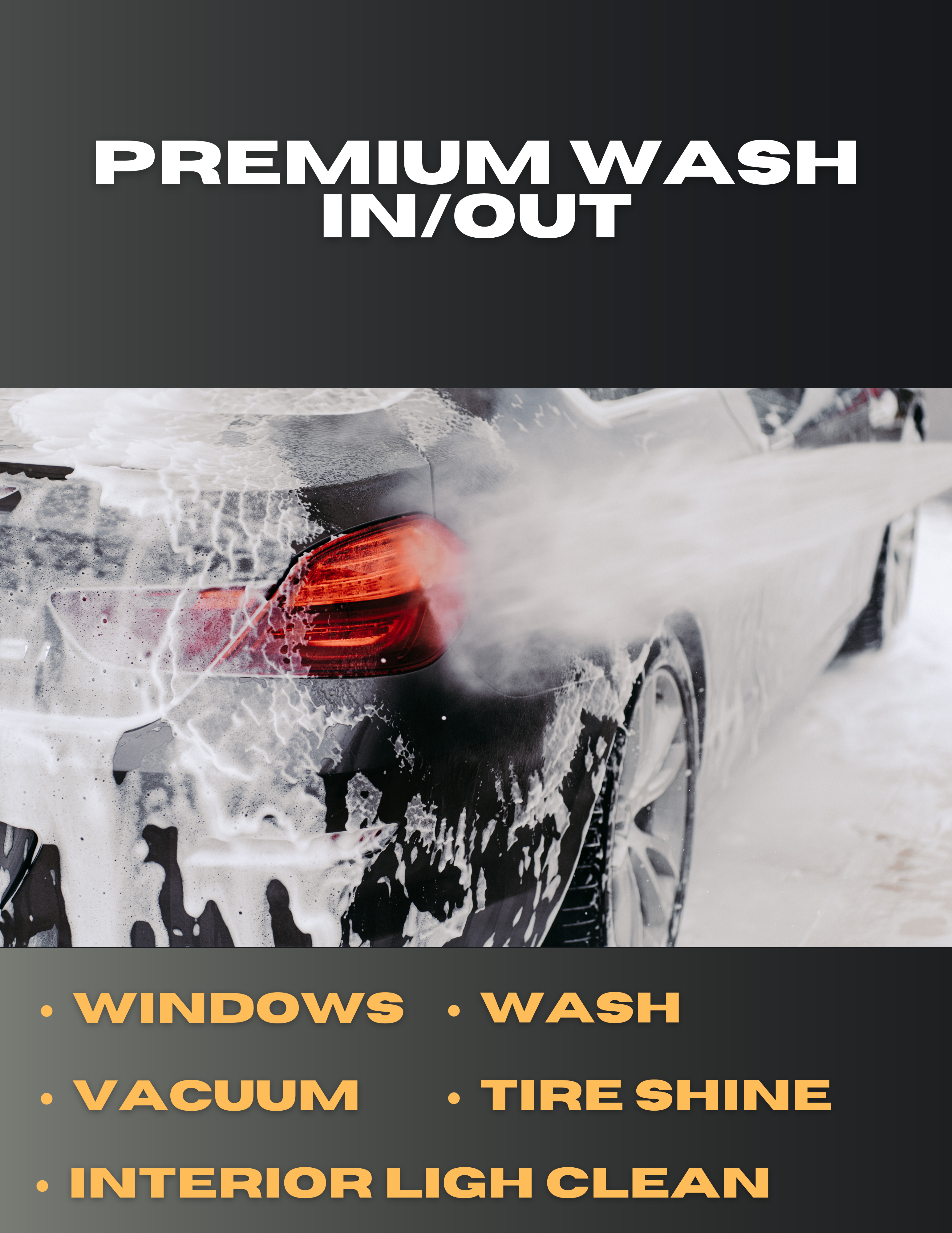 Premium Wash In/Out - Schedule Appointment – carmatdetail