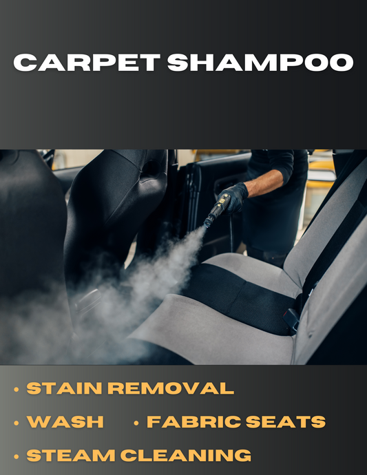 Premium Carpet Shampoo with Exterior Full Service Wash- Schedule Appointment