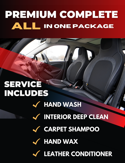 Premium Complete Detail All in One - Schedule Appointment